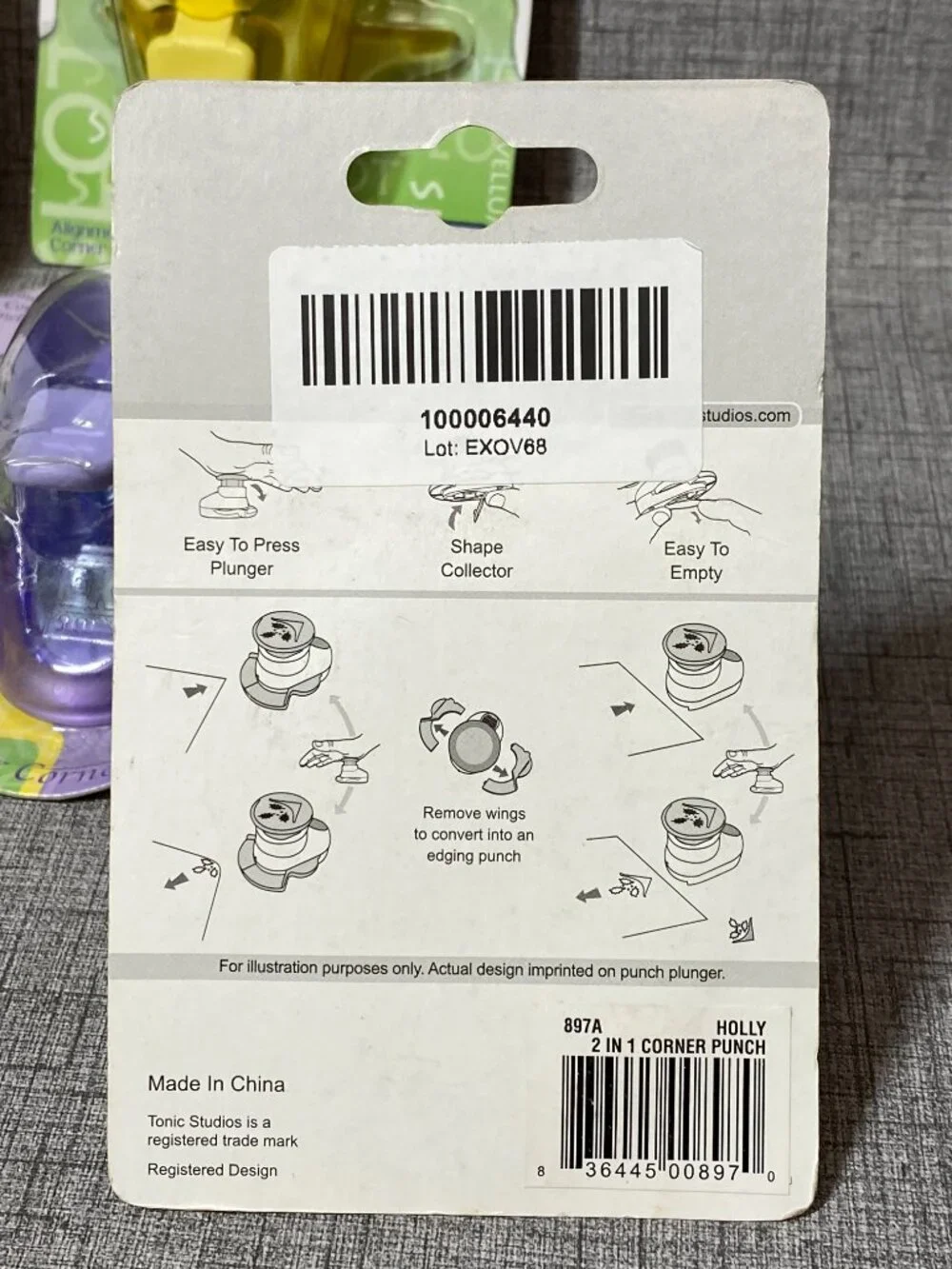 NEW Lot Of 5 EK Success Paper Shapers PUNCH Scrapbook Card Making Craft Tool